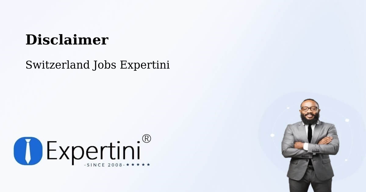 Disclaimer – Beringen - Switzerland Jobs Expertini